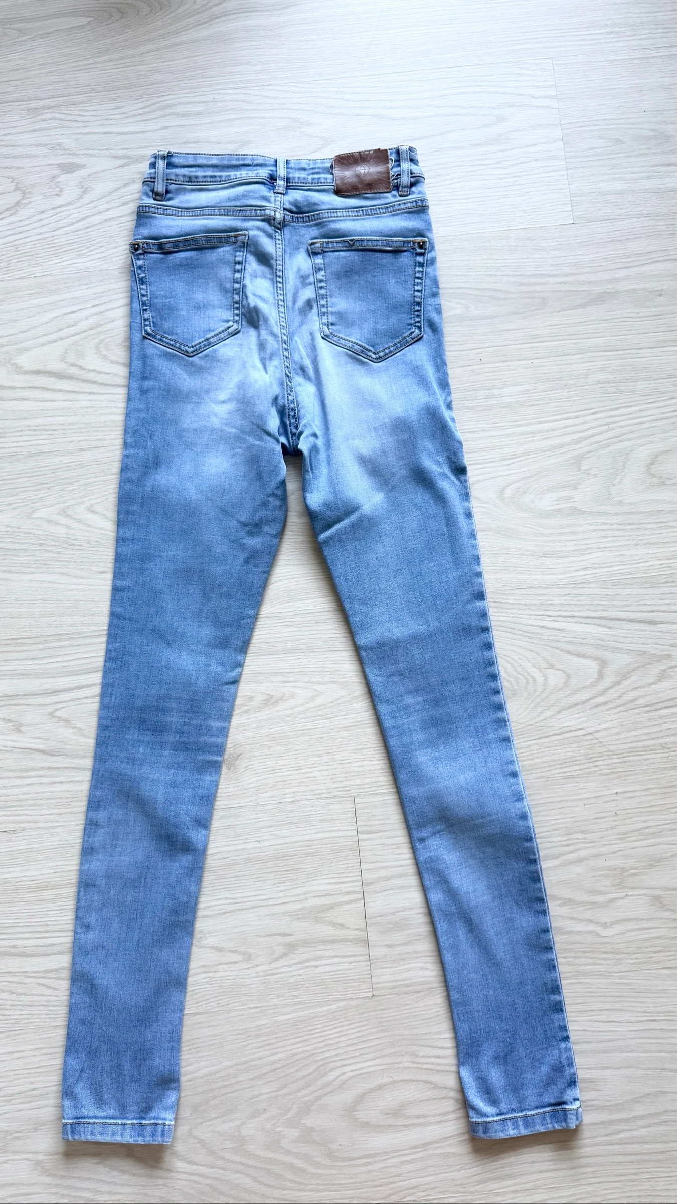 Jean slim skinny bleu clair Jennyfer taille 32 XXS  – photo 7